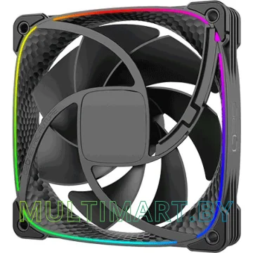 Набор вентиляторов Geometric Future Squama 2503 ARGB Triple Pack (черный) картинка 5